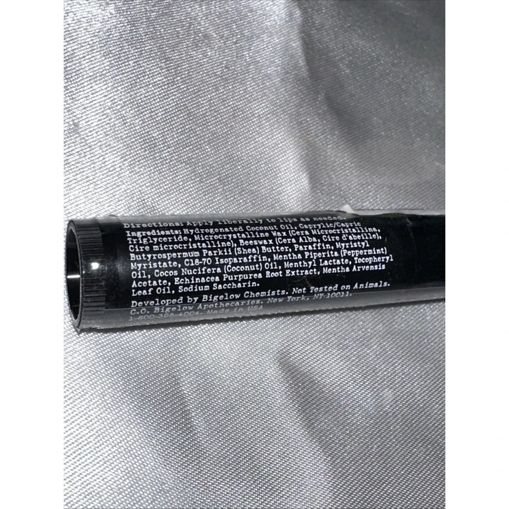 C.O Bigelow Mentha Lip‎ Balm Stick 100% Natural Mint 1131 New